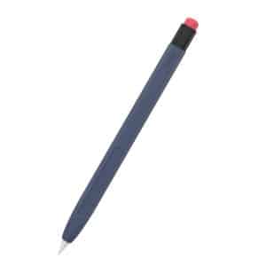 Apple Pencil 1 Gen. Fleksibelt Silikone Blyant Cover - Midnatsblå