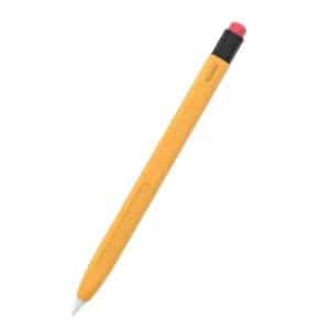 Apple Pencil 1 Gen. Fleksibelt Silikone Blyant Cover - Orange