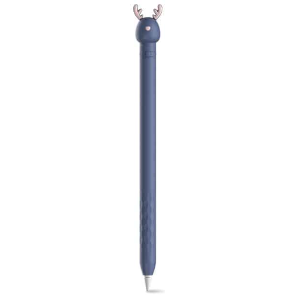 Apple Pencil 1 Gen. Fleksibelt Silikone Cover m. Motiv - Hjort