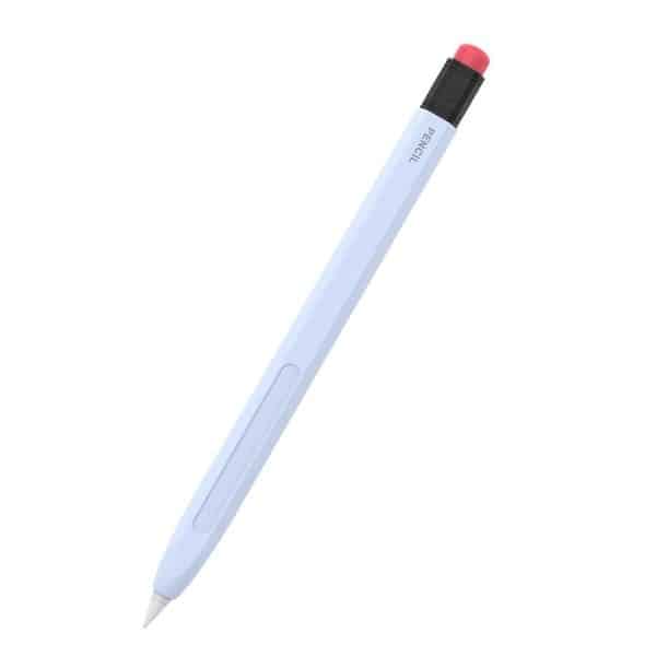 Apple Pencil 2 Gen. Fleksibelt Silikone Blyant Cover - Grå