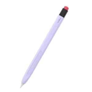 Apple Pencil 2 Gen. Fleksibelt Silikone Blyant Cover - Lilla