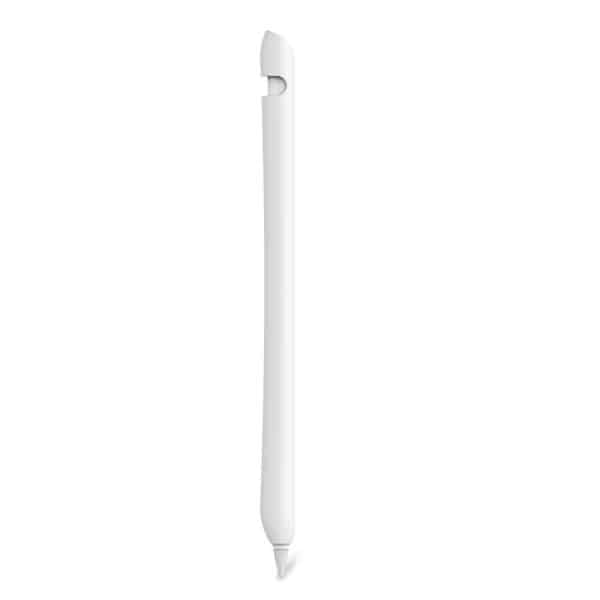 Apple Pencil 2 Gen. Fleksibelt Silikone Cover - Hvid