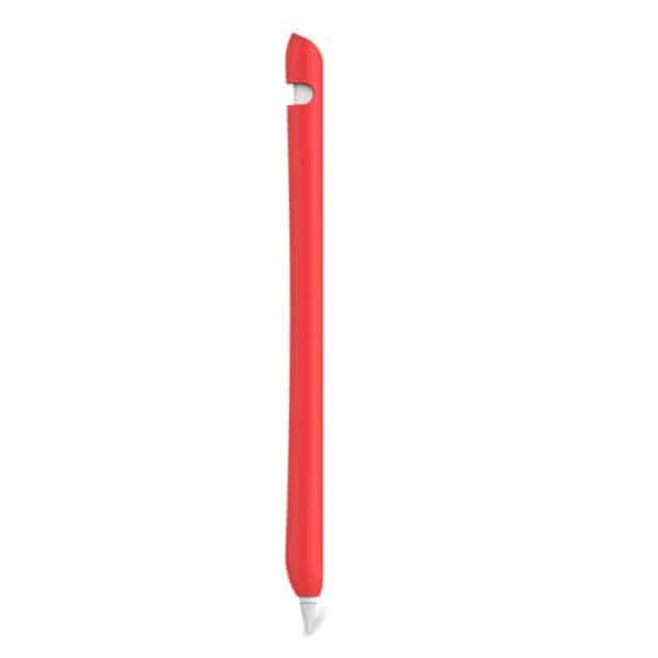 Apple Pencil 2 Gen. Fleksibelt Silikone Cover - Rød