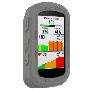 Garmin Edge 840 / 540 Silikone Cykel Computer Cover - Grå