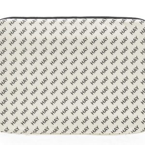 HAY Logo laptop cover - black