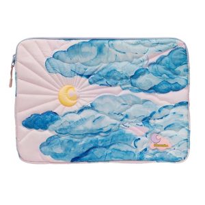 Maanesten - Taske - Computer Sleeve 13" Moonshine Rose - Blue/Rose